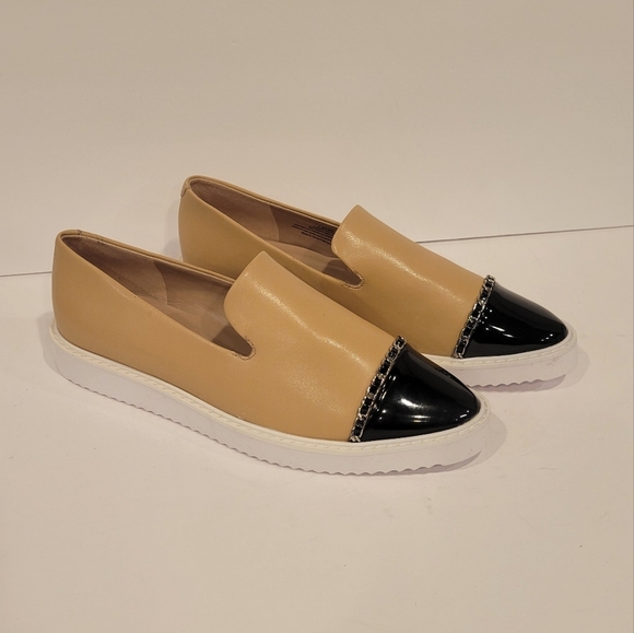Karl Lagerfeld Shoes - Karl Lagerfeld Caralee Leather Loafers Colorblock Women's Size 7M